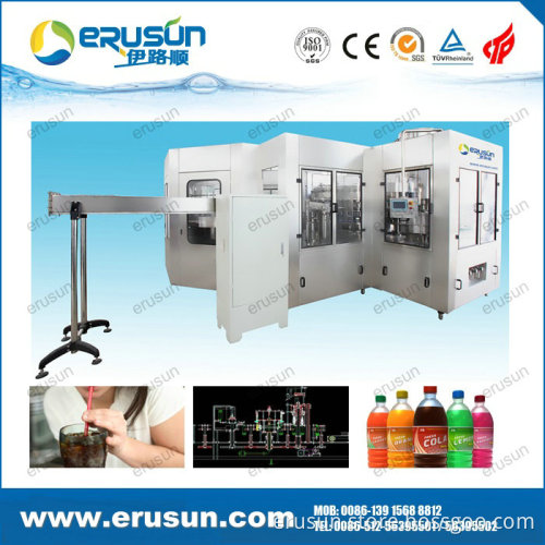 Soda Drink Bottling Machine in 1.5liter Pet Round Bottle (6000bottles/hour)
